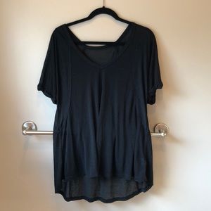 Black free people tee